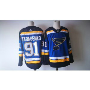NHL Blues 91 Vladimir Tarasenko Blue Adidas Men Jerseys