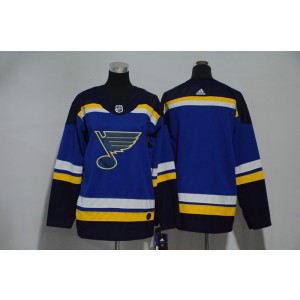 NHL Blues Blank Blue Adidas Youth Jersey