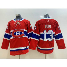 NHL Canadiens 13 Max Domi Red Adidas Youth Jersey