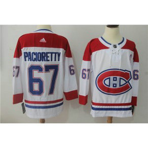 NHL Canadiens 67 Max Pacioretty White Adidas Men Jersey
