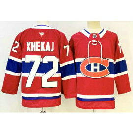 NHL Canadiens 72 Xhekaj Red New Men Jersey