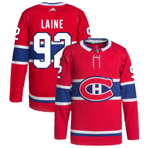 NHL Canadiens 92 Patrik Laine Red Adidas Men Jersey