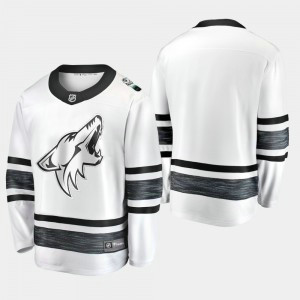 NHL Coyotes Blank White 2019 All-Star Game Adidas Men Jersey