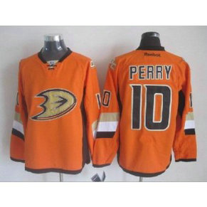 NHL Ducks 10 Correy Perry Orange Reebok Men Jersey