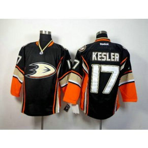 NHL Ducks 17 Ryan Kesler Black Third Men Jersey