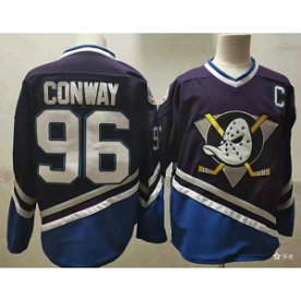 NHL Ducks 96 Charlie Conway 2022 New Adidas Men Jersey