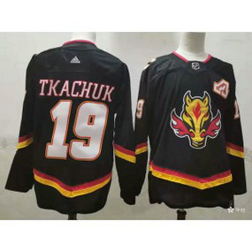 NHL Flames 19 Matthew Tkachuk 2021 New Adidas Men Jersey