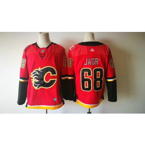 NHL Flames 68 Jaromir Jagr Red Adidas Men Jersey