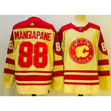 NHL Flames 88 Mangiapane Retro Adidad Men Jersey