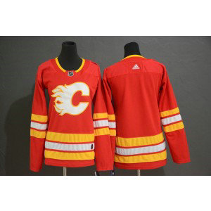 NHL Flames Blank Red Alternate Adidas Youth Jersey