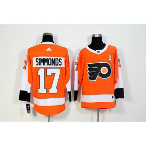 NHL Flyers 17 Wayne Simmonds Orange Adidas Men Jersey NHL Flyers 17 Wayne Simmonds Orange Adidas Men Jersey