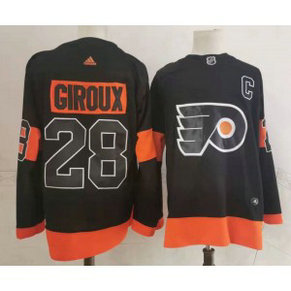 NHL Flyers 28 Claude Giroux Black Adidas Men Jersey