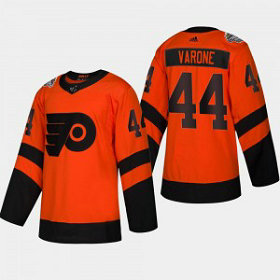 NHL Flyers 44 Phil Varone 2019 Stadium Series Orange Adidas Men Jersey