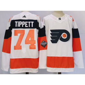 NHL Flyers 74 Owen Tippett White 2024 Stadium Series Adidas Men Jersey