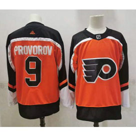 NHL Flyers 9 Ivan Provorov 2020 New Adidas Men Jersey NHL Flyers 9 Ivan Provorov 2020 New Adidas Men Jersey