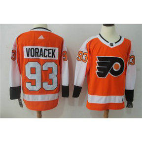 NHL Flyers 93 Jakub Voracek Orange Adidas Men Jersey NHL Flyers 93 Jakub Voracek Orange Adidas Men Jersey