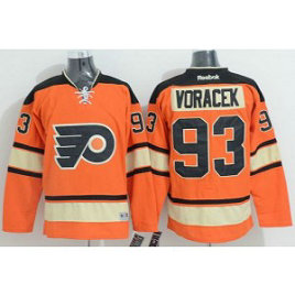 NHL Flyers 93 Jakub Voracek Orange Alternate Men Jersey