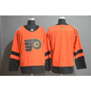 NHL Flyers Blank 2019 Stadium Series Orange Adidas Men Jersey