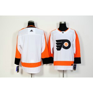 NHL Flyers Blank White Adidas Men Jersey
