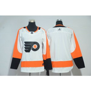 NHL Flyers Blank White Adidas Youth Jersey