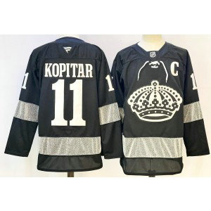 NHL Kings 11 Anze Kopitar Black New Men Jersey