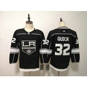 NHL Kings 32 Jonathan Quick Black Adidas Youth Jersey