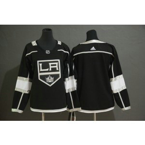 NHL Kings Blank Black Adidas Women Jersey