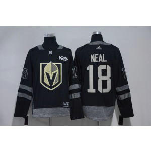 NHL Knights 18 James Neal Black 100th Anniversary Adidas Men Jersey NHL Knights 18 James Neal Black 100th Anniversary Adidas Men Jersey