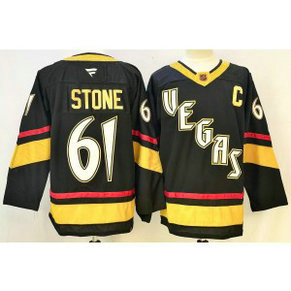NHL Knights 61 Mark Stone Black 2024-25 New Men Jersey
