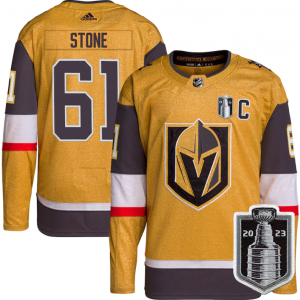 NHL Knights 61 Mark Stone Gold 2023 Stanley Cup Final Adidas Men Jersey NHL Knights 61 Mark Stone Gold 2023 Stanley Cup Final Adidas Men Jersey