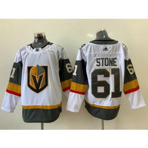NHL Knights 61 Mark Stone White Adidas Men Jersey