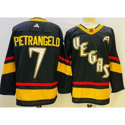 NHL Knights 7 Alex Pietrangelo Black 2022-23 Retro Adidad Men Jersey NHL Knights 7 Alex Pietrangelo Black 2022-23 Retro Adidad Men Jersey