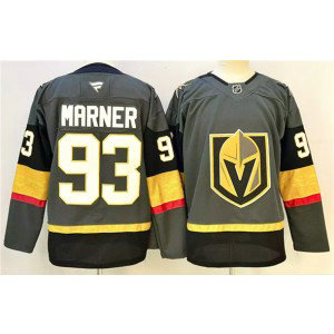 NHL Knights 93 Mitch Marner Grey 2024-25 New Men Jersey