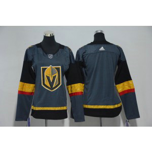 NHL Knights Blank Gray Adidas Women Jersey
