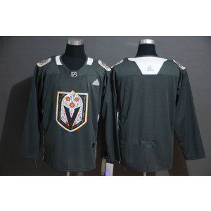 NHL Knights Blank Gray Dia De Los Muertos Adidas Men Jersey