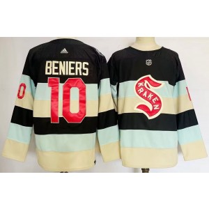 NHL Kraken 10 Beniers 2023-24 New Adidas Men Jersey