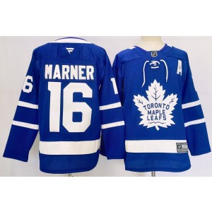 NHL Leafs 16 Mitchell Marner Blue 2024 New Adidas Men Jersey