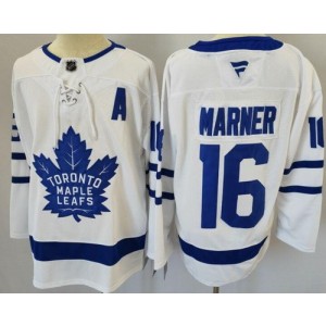 NHL Leafs 16 Mitchell Marner White New Men Jersey