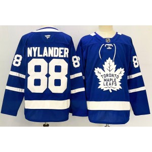 NHL Leafs 88 William Nylander Blue 2024 New Men Jersey