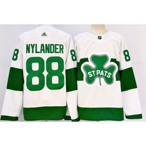 NHL Leafs 88 William Nylander Saint Patrick Adidas Men Jersey