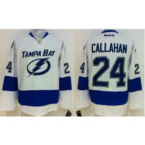 NHL Lightning 24 Ryan Callahan White Youth Jersey