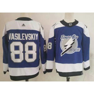 NHL Lightning 88 Andrei Vasilevskiy 2021 Retro Adidas Men Jersey