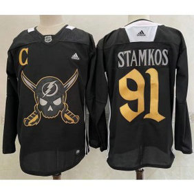 NHL Lightning 91 Steven Stamkos 2022 Classics Men Jersey