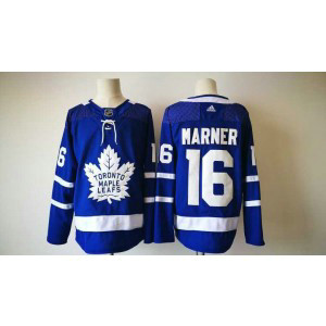 NHL Maple Leafs 16 Mitchell Marner Blue Adidas Men Jersey