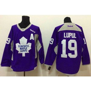 NHL Maple Leafs 19 Joffrey Lupul Purple Fights Cancer Men Jersey