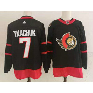 NHL Ottawa Senators 7 Brady Tkachuk 2020 New Adidas Men Jersey