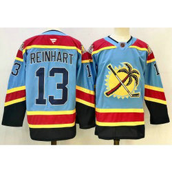 NHL Panthers 13 Sam Reinhart Blue New Men Jersey