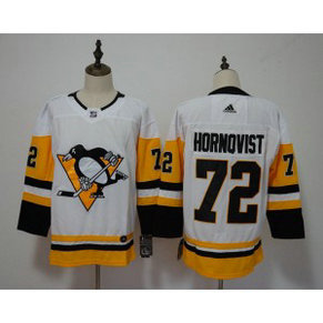 NHL Penguins 72 Patric Hornqvist White Adidas Men Jersey