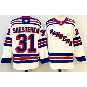 NHL Rangers 31 Igor Shesterkin White New Men Jersey