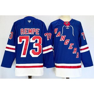 NHL Rangers 73 REMPE Blue 2024 New Men Jersey